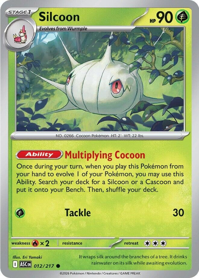 Silcoon (ME: Ascended Heroes) (012/217)