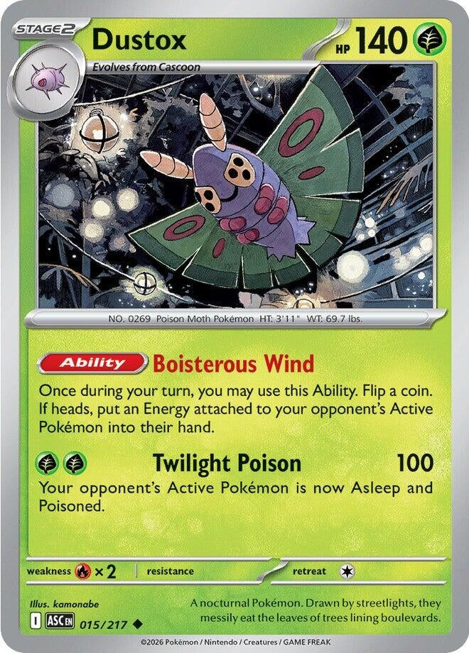 Dustox (ME: Ascended Heroes) (015/217)