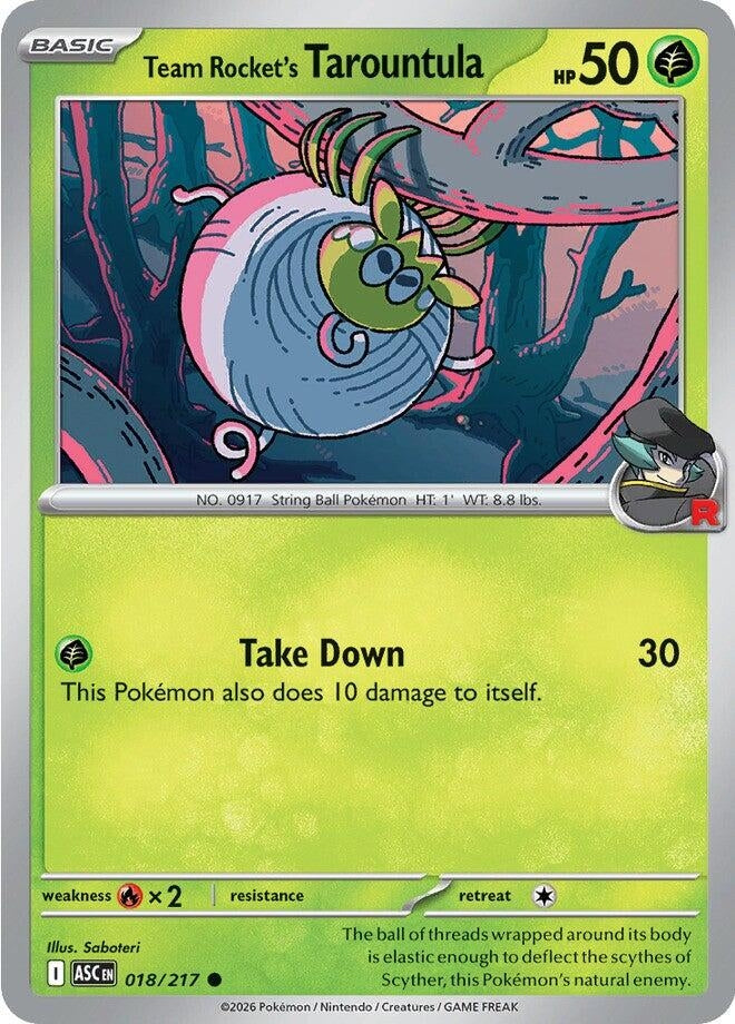 Team Rocket's Tarountula (ME: Ascended Heroes) (018/217)