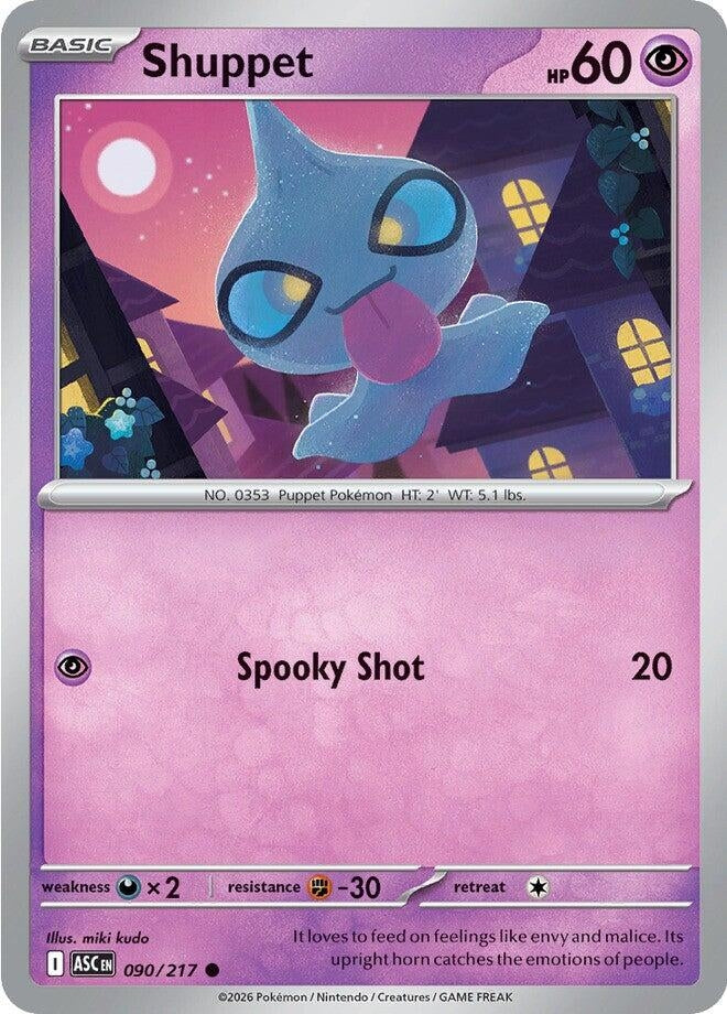 Shuppet (ME: Ascended Heroes) (090/217)