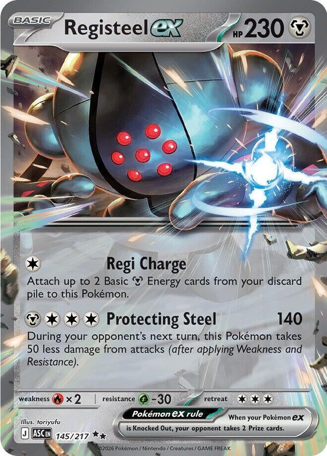 Registeel ex (ME: Ascended Heroes) (145/217)