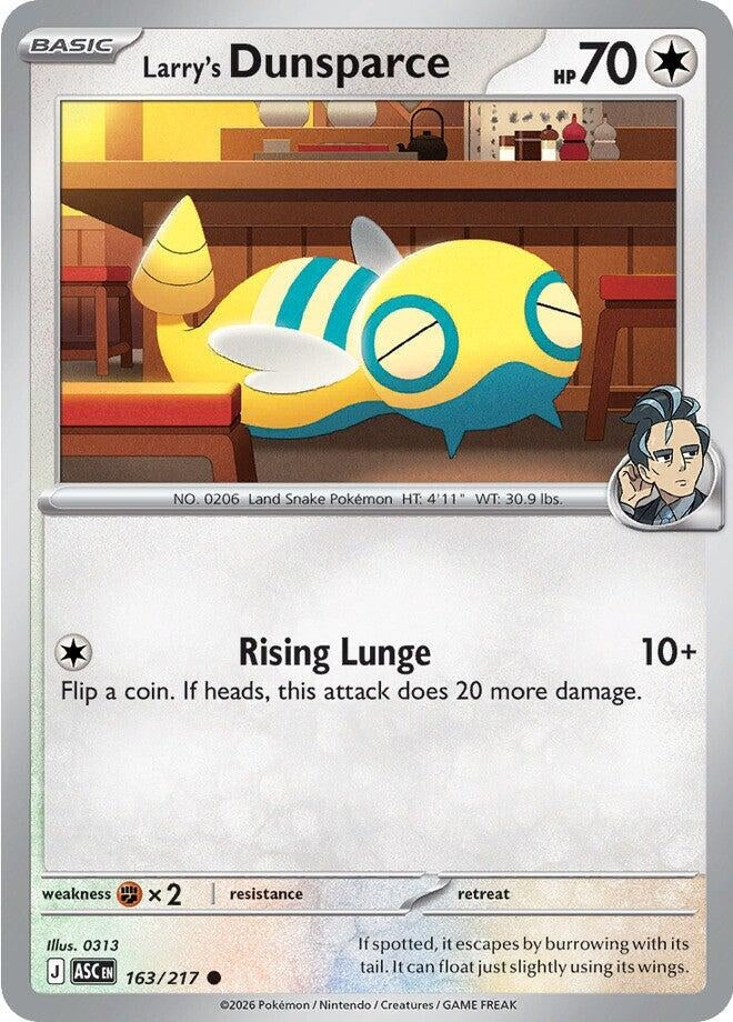 Larry's Dunsparce (ME: Ascended Heroes) (163/217)