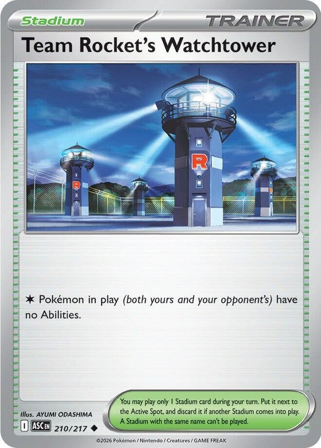 Team Rocket's Watchtower (ME: Ascended Heroes) (210/217)