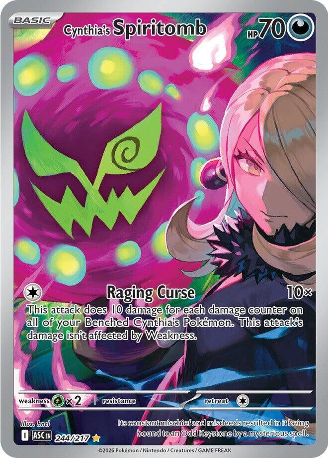 Cynthia's Spiritomb (ME: Ascended Heroes) (244/217)