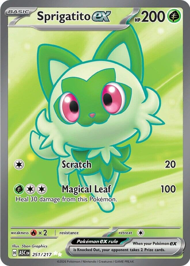Sprigatito ex (ME: Ascended Heroes) (251/217)