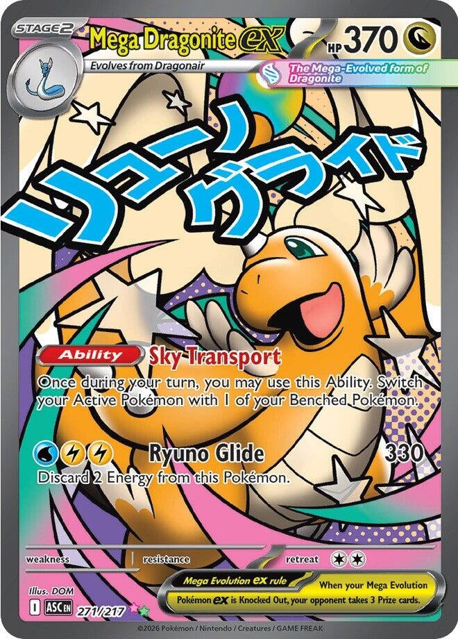 Mega Dragonite ex (ME: Ascended Heroes) (271/217)
