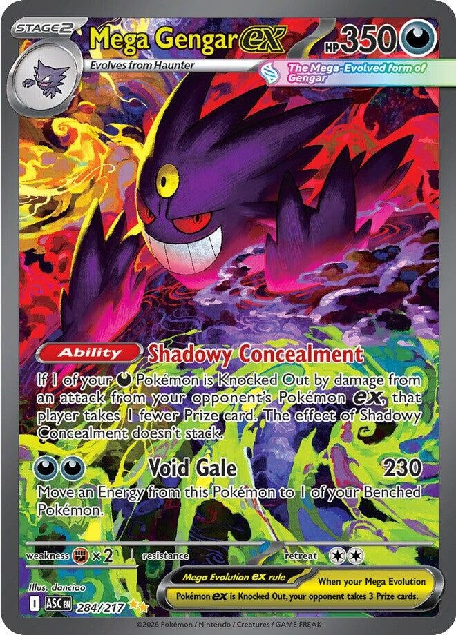 Mega Gengar ex (ME: Ascended Heroes) (284/217)