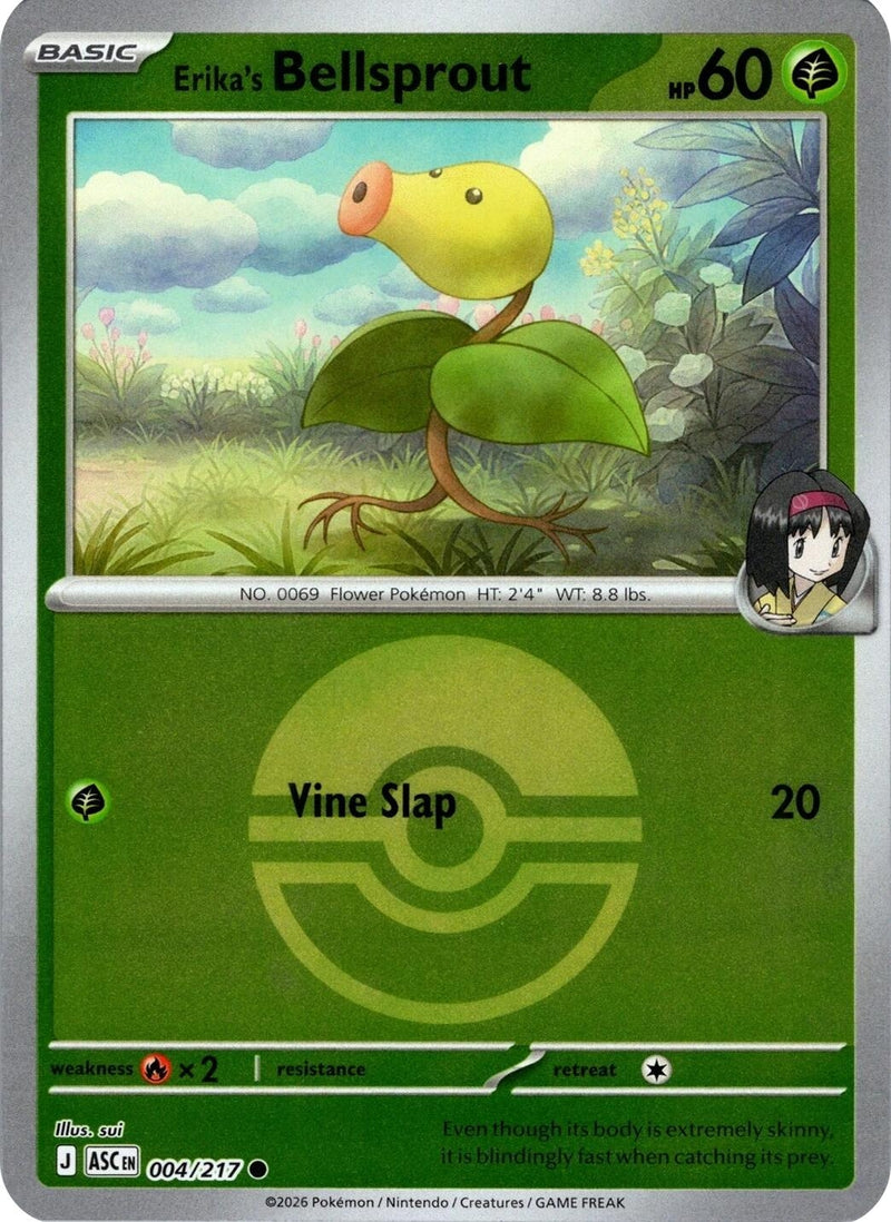 Image for Erika's Bellsprout (Poke Ball) (ME: Ascended Heroes) (004/217) - Pokemon