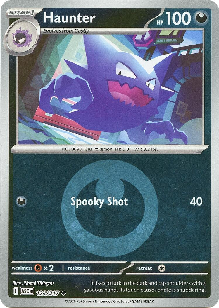Haunter (Energy Symbol Pattern) (ME: Ascended Heroes) (124/217)
