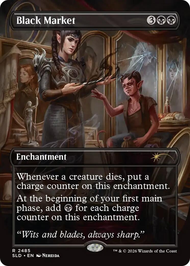 Image for Black Market (2485) (Secret Lair Drop Series) (2485) (SLD) - Magic: The Gathering
