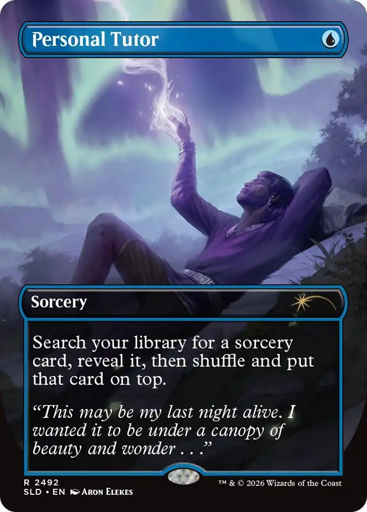 Image for Personal Tutor (Secret Lair Drop Series) (2492) (SLD) - Magic: The Gathering