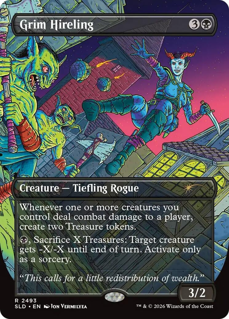 Image for Grim Hireling (Secret Lair Drop Series) (2493) (SLD) - Magic: The Gathering