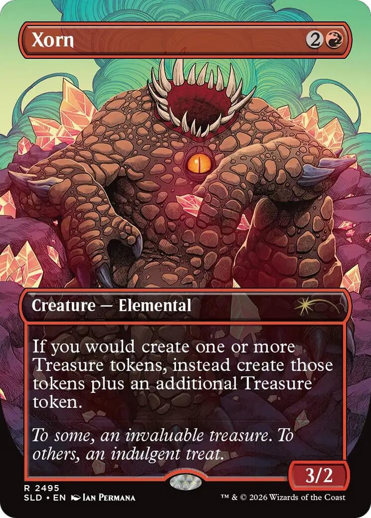 Image for Xorn (2495) (Secret Lair Drop Series) (2495) (SLD) - Magic: The Gathering