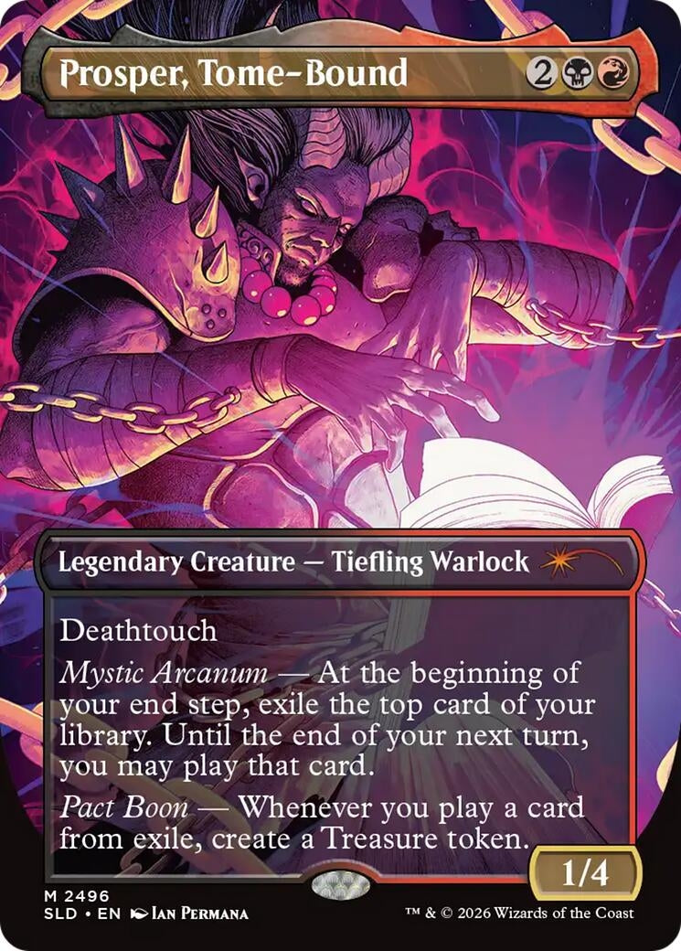 Image for Prosper, Tome-Bound (Secret Lair Drop Series) (2496) (SLD) - Magic: The Gathering