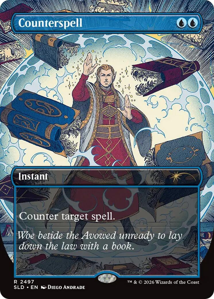 Image for Counterspell (2497) (Secret Lair Drop Series) (2497) (SLD) - Magic: The Gathering