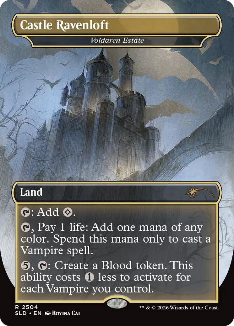 Image for Castle Ravenloft - Voldaren Estate (Secret Lair Drop Series) (2504) (SLD) - Magic: The Gathering