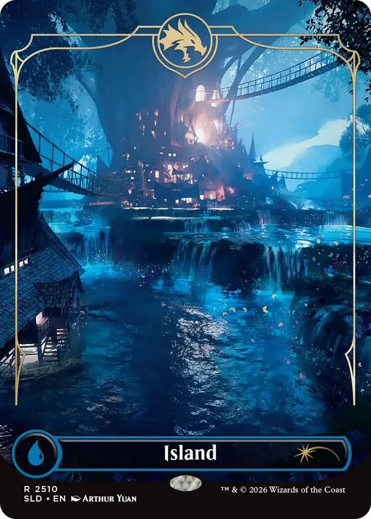 Image for Island (2510) (Secret Lair Drop Series) (2510) (SLD) - Magic: The Gathering