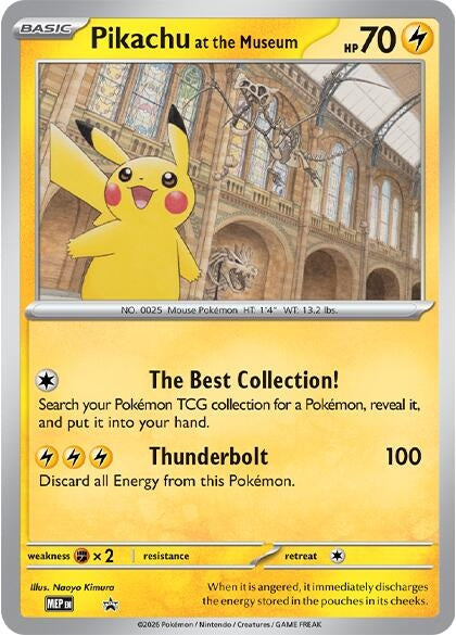 Image for Pikachu at the Museum (Jumbo Cards) - Pokemon