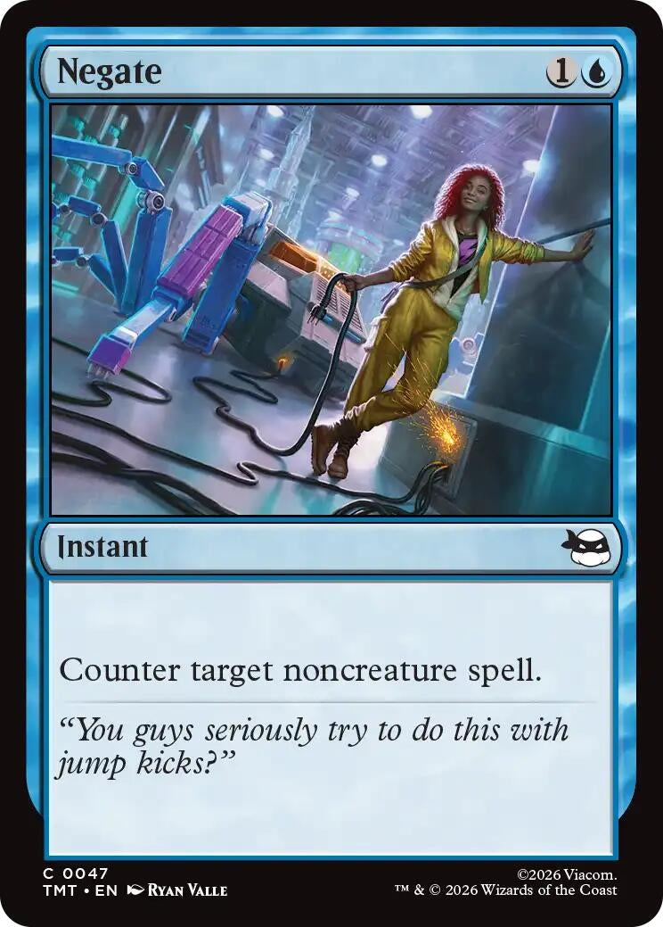 Image for Negate (Teenage Mutant Ninja Turtles) (47) - Magic: The Gathering