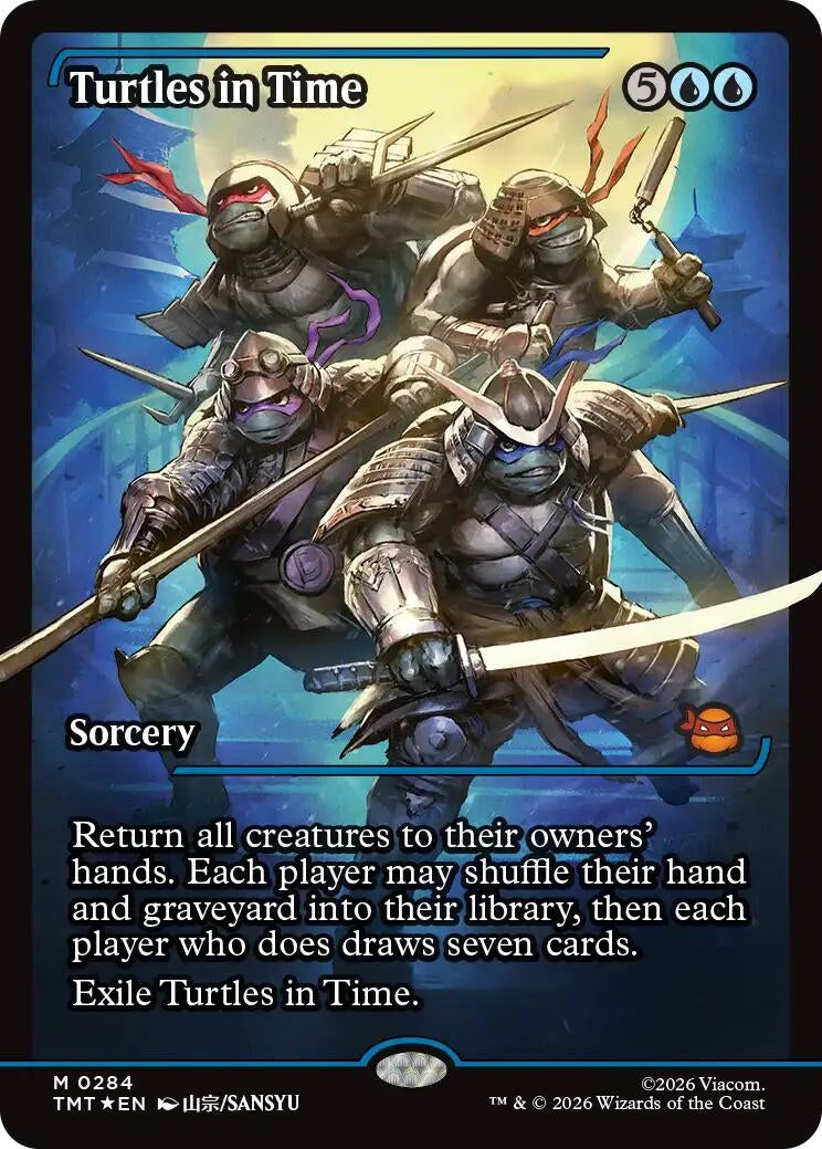 Image for Turtles in Time (Showcase) (Teenage Mutant Ninja Turtles) (284) - Magic: The Gathering