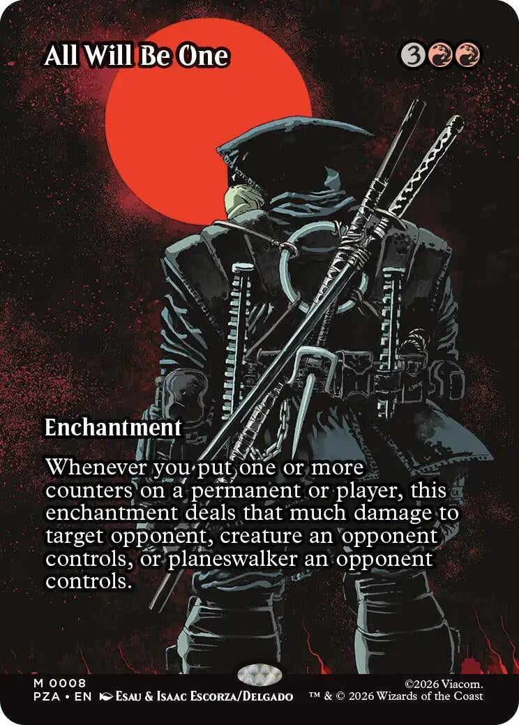 Image for All Will Be One (Borderless) (Teenage Mutant Ninja Turtles Eternal-Legal) (8) - Magic: The Gathering
