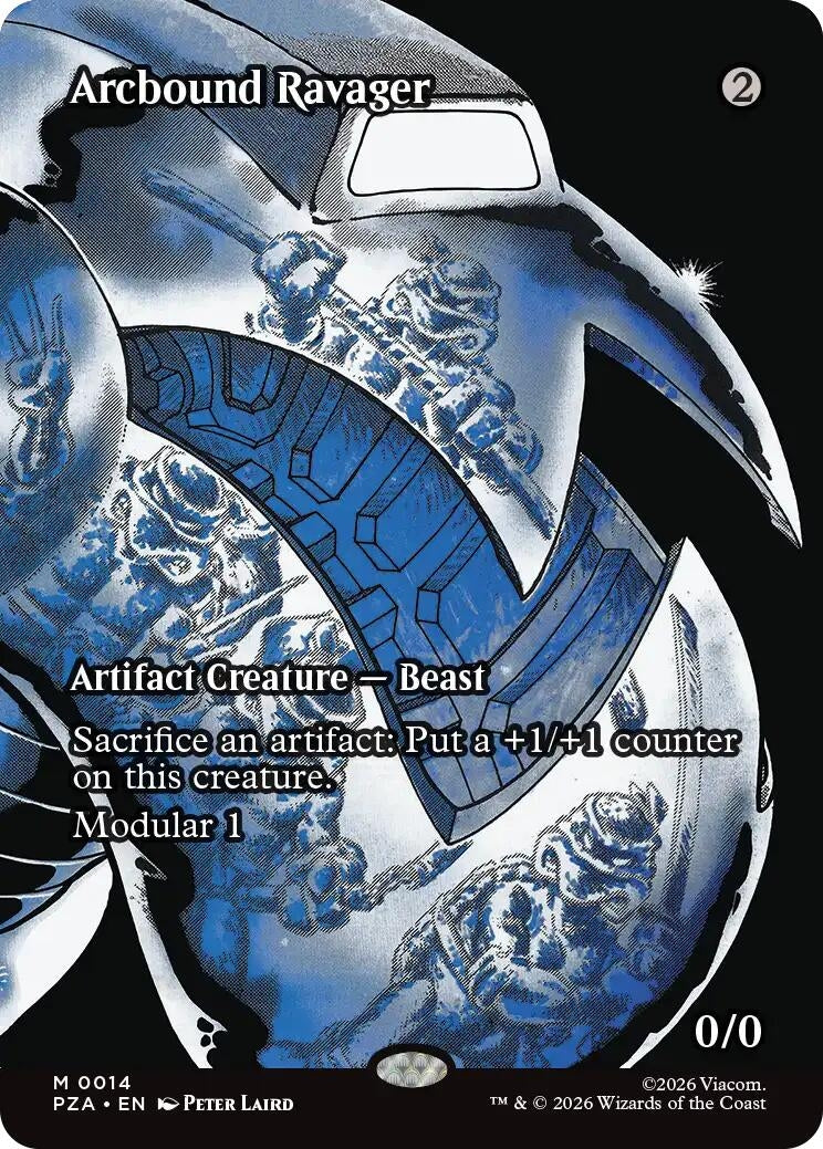 Image for Arcbound Ravager (Borderless) (Teenage Mutant Ninja Turtles Eternal-Legal) (14) - Magic: The Gathering