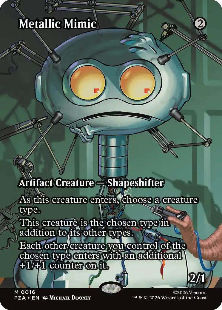 Image for Metallic Mimic (Borderless) (Teenage Mutant Ninja Turtles Eternal-Legal) (16) - Magic: The Gathering