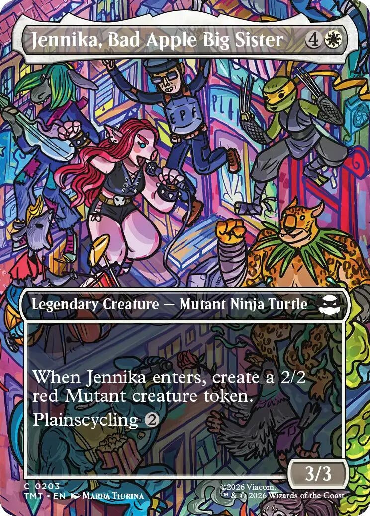 Jennika, Bad Apple Big Sister (Borderless) (Teenage Mutant Ninja Turtles) (203)