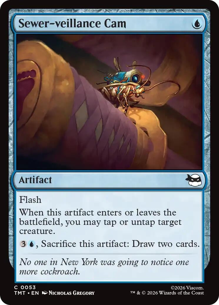 Image for Sewer-veillance Cam (Teenage Mutant Ninja Turtles) (53) - Magic: The Gathering