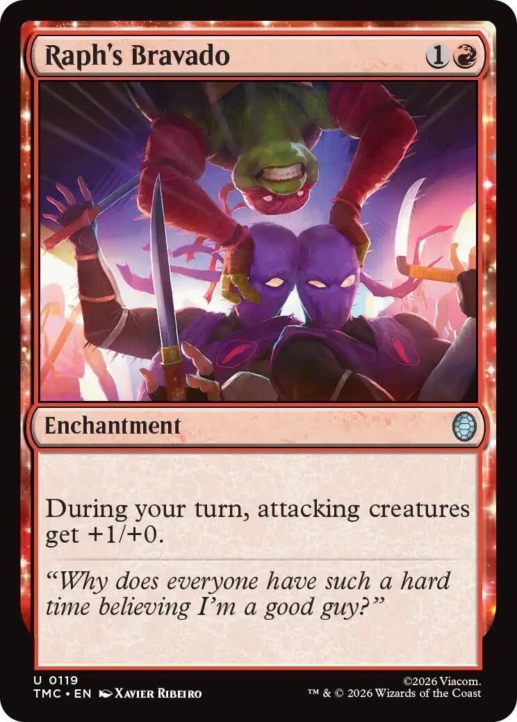 Image for Raph's Bravado (Teenage Mutant Ninja Turtles) (119) - Magic: The Gathering