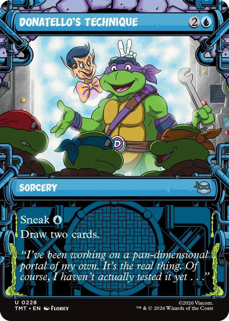 Donatello's Technique (Showcase) (Teenage Mutant Ninja Turtles) (228)