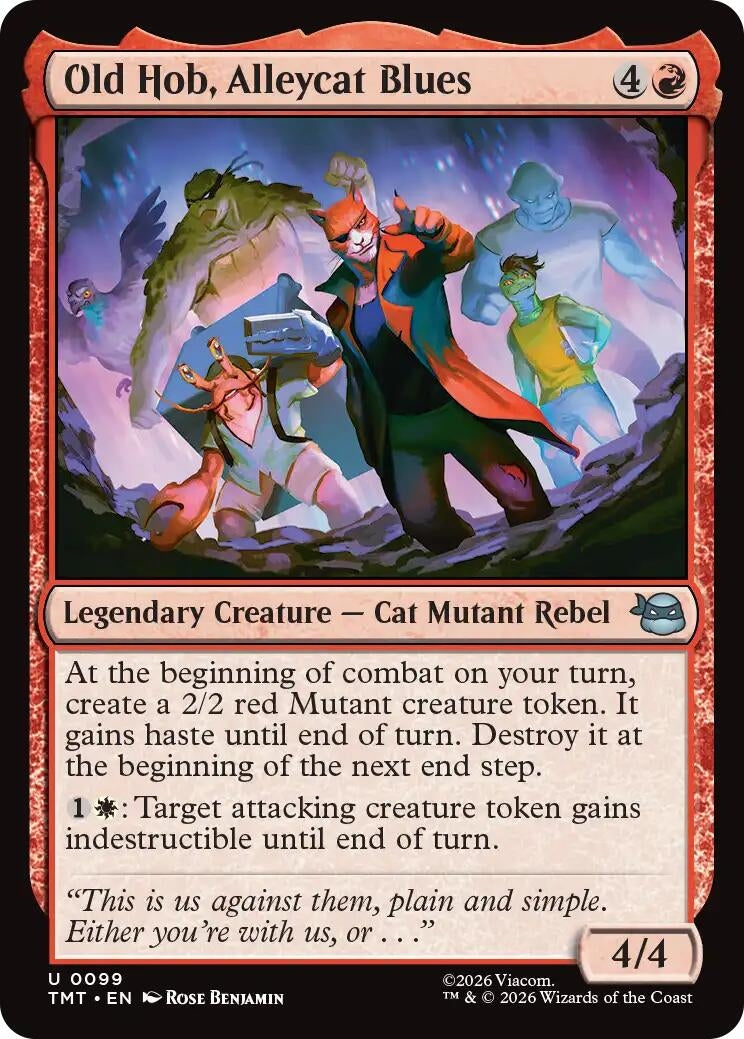 Image for Old Hob, Alleycat Blues (Teenage Mutant Ninja Turtles) (99) - Magic: The Gathering