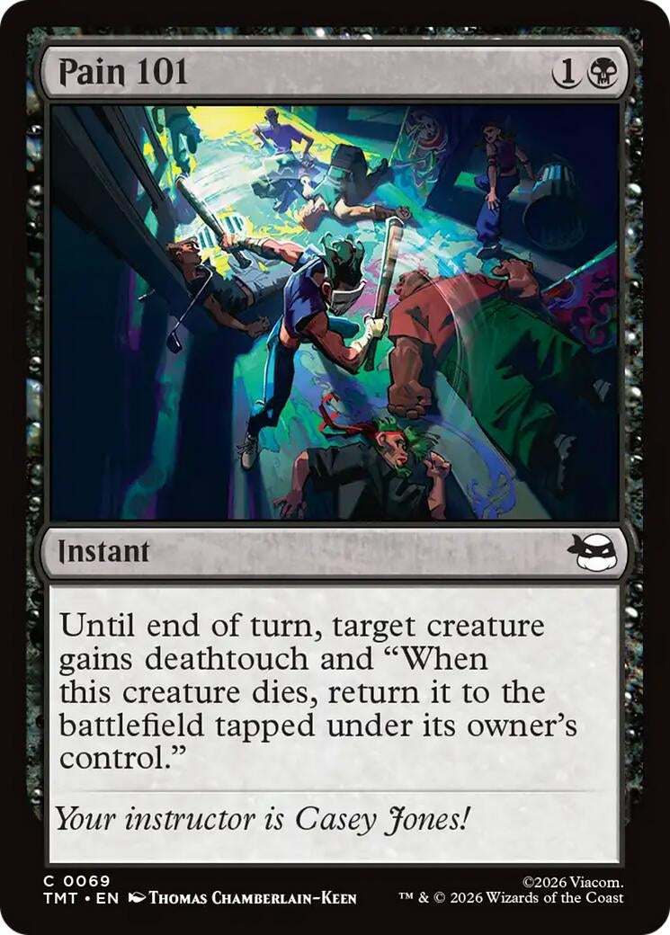 Image for Pain 101 (Teenage Mutant Ninja Turtles) (69) - Magic: The Gathering