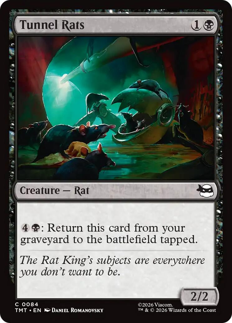 Image for Tunnel Rats (Teenage Mutant Ninja Turtles) (84) - Magic: The Gathering