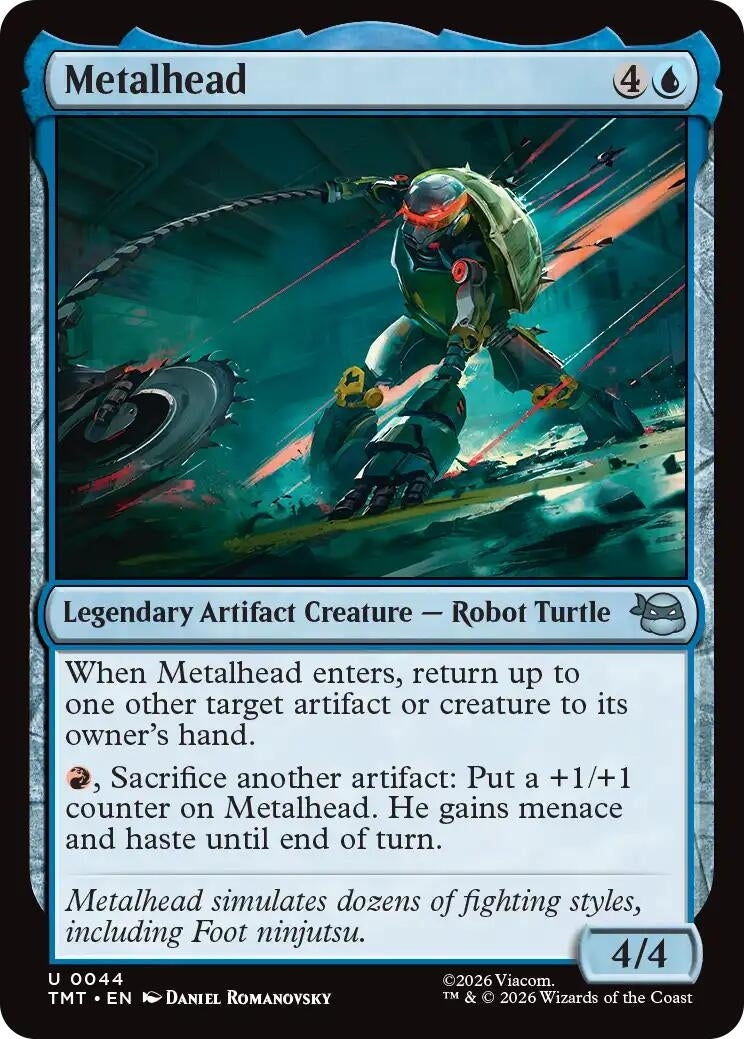 Image for Metalhead (Teenage Mutant Ninja Turtles) (44) - Magic: The Gathering