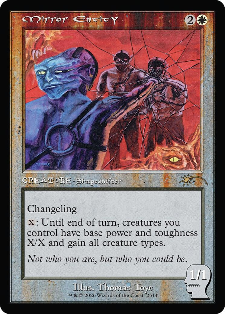 Image for Mirror Entity (Secret Lair Drop Series) (2514) (SLD) - Magic: The Gathering