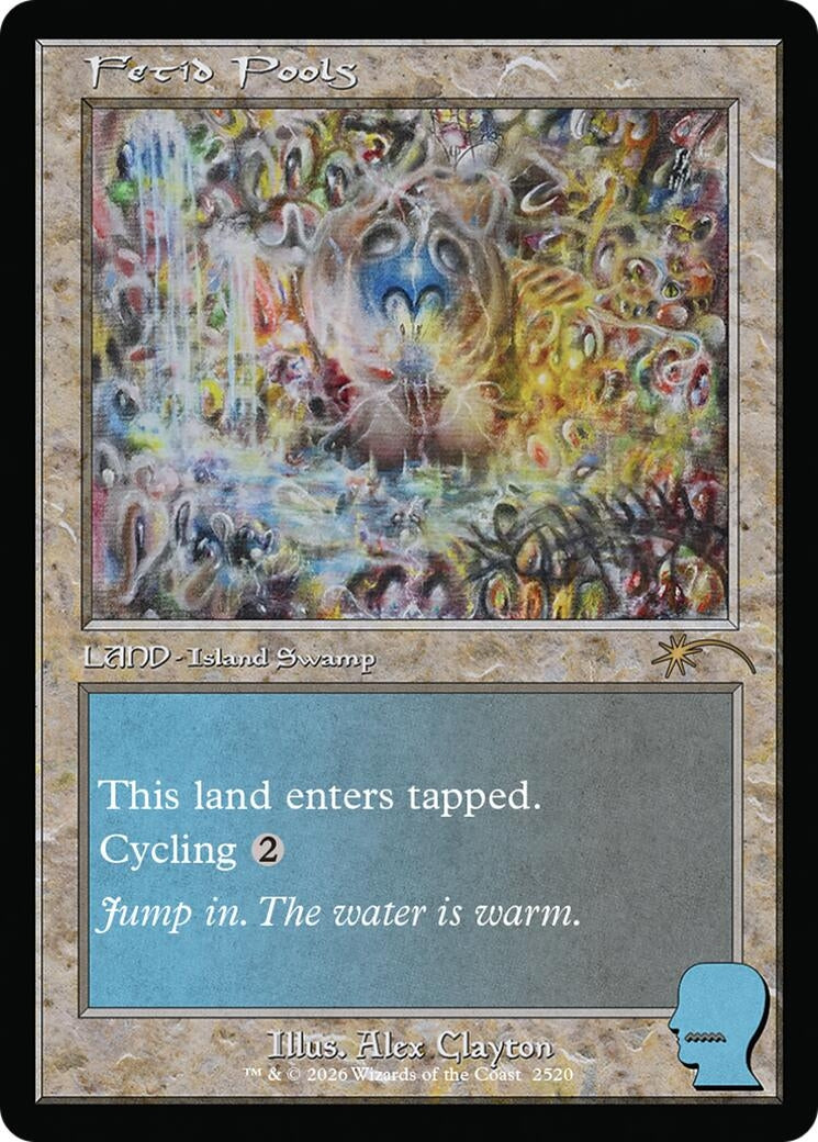Image for Fetid Pools (Secret Lair Drop Series) (2520) (SLD) - Magic: The Gathering