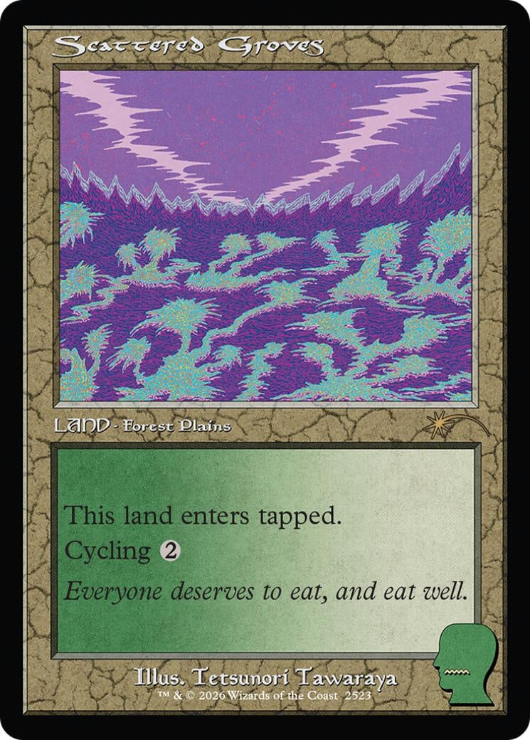Image for Scattered Groves (Secret Lair Drop Series) (2523) (SLD) - Magic: The Gathering