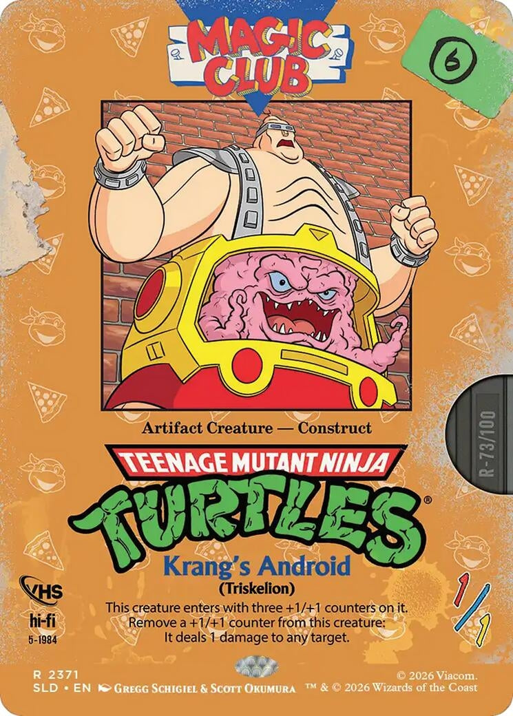 Image for Krang's Android - Triskelion (Secret Lair Drop Series) (2371) (SLD) - Magic: The Gathering