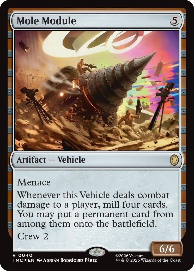 Mole Module (Surge Foil) (Teenage Mutant Ninja Turtles) (40)