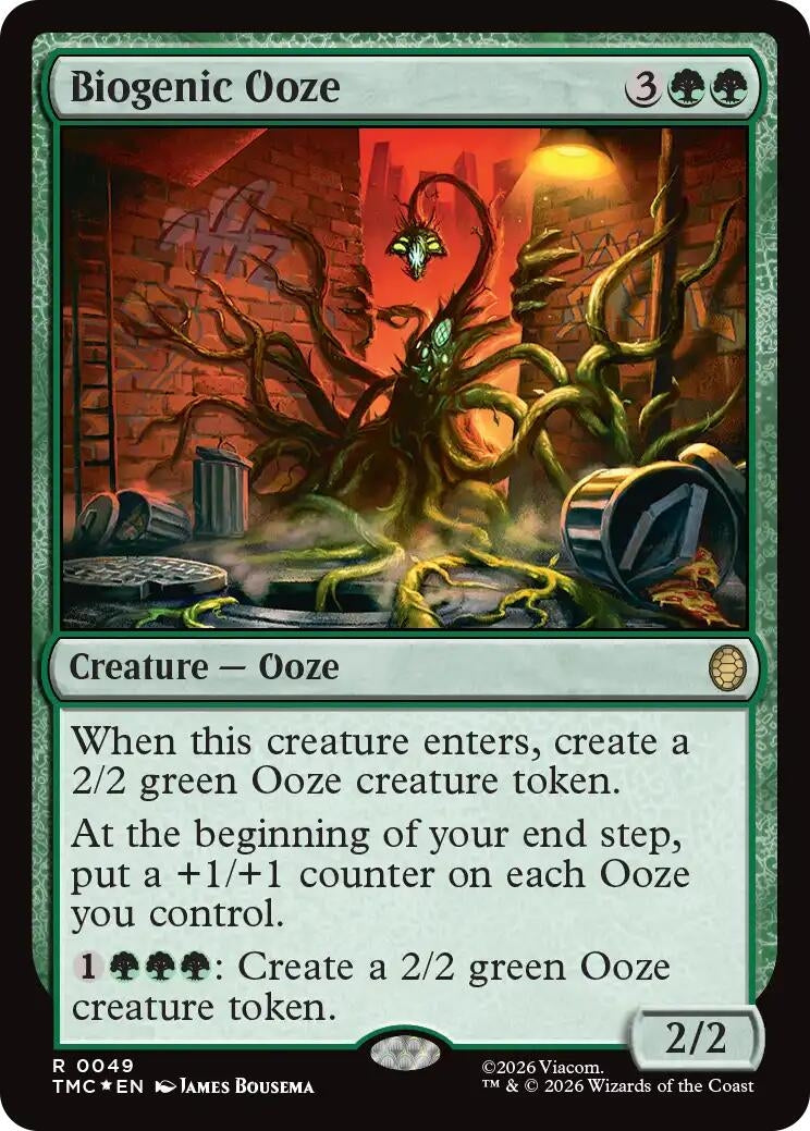 Biogenic Ooze (Surge Foil) (Teenage Mutant Ninja Turtles) (49)