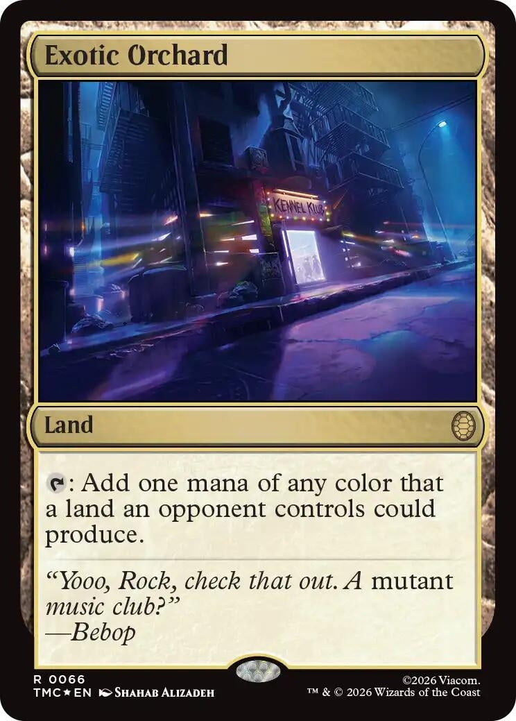 Exotic Orchard (Surge Foil) (Teenage Mutant Ninja Turtles) (66)