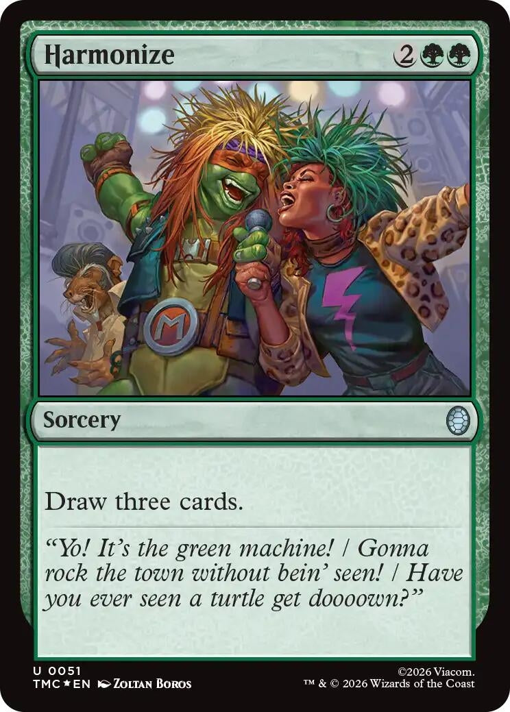 Harmonize (Surge Foil) (Teenage Mutant Ninja Turtles) (51)