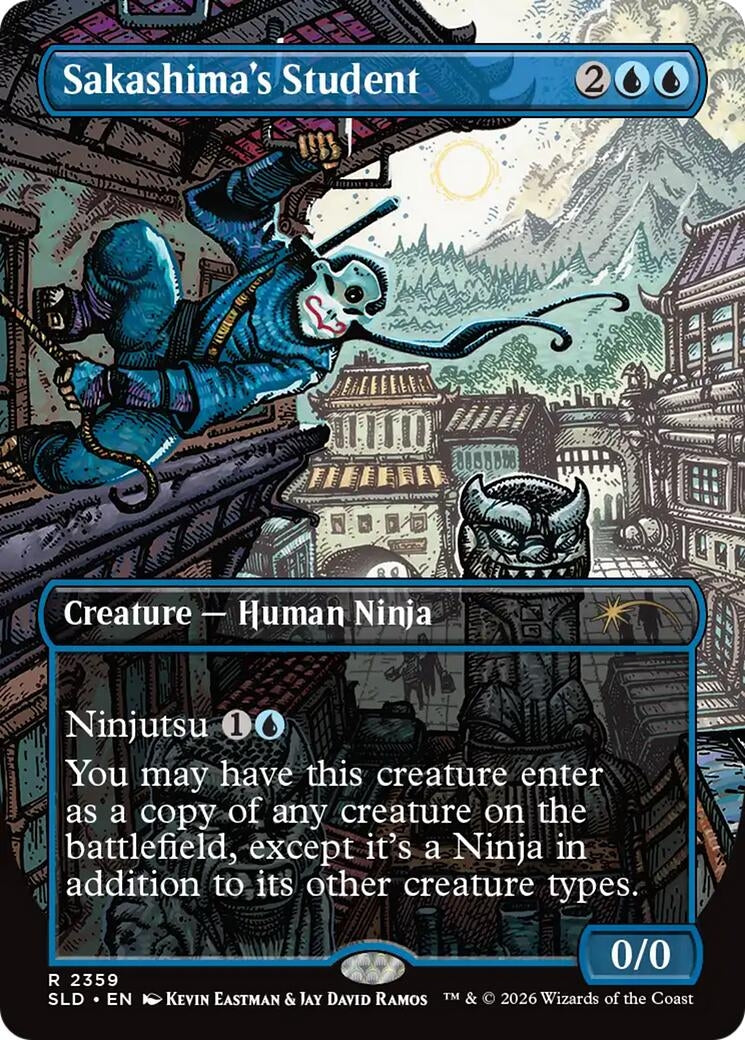 Image for Sakashima's Student (2359) (Secret Lair Drop Series) (2359) (SLD) - Magic: The Gathering