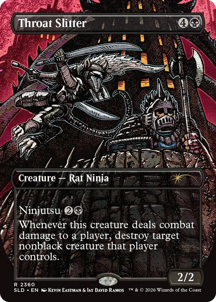 Image for Throat Slitter (2360) (Secret Lair Drop Series) (2360) (SLD) - Magic: The Gathering