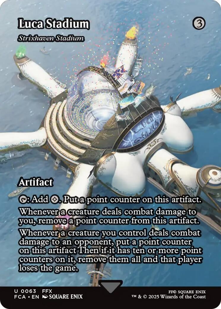 Image for Luca Stadium - Strixhaven Stadium (Showcase) (FINAL FANTASY: Through the Ages) (63) (FCA) - Magic: The Gathering