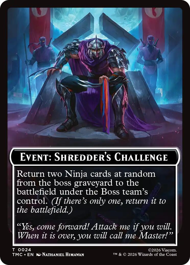 Image for Event: Shredder's Challenge (Teenage Mutant Ninja Turtles) (24) - Magic: The Gathering