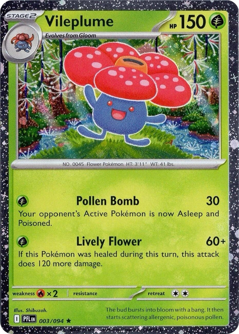 Image for Vileplume (Cosmos Holo) (Miscellaneous Cards & Products) (003/094) - Pokemon