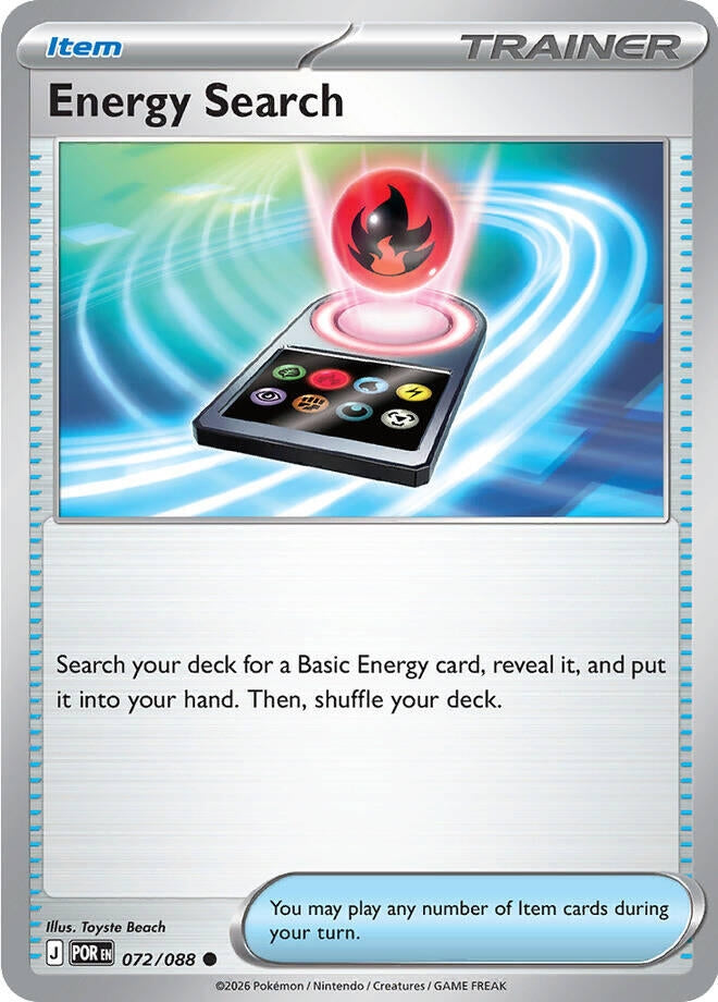 Energy Search (ME03: Perfect Order) (072/088)