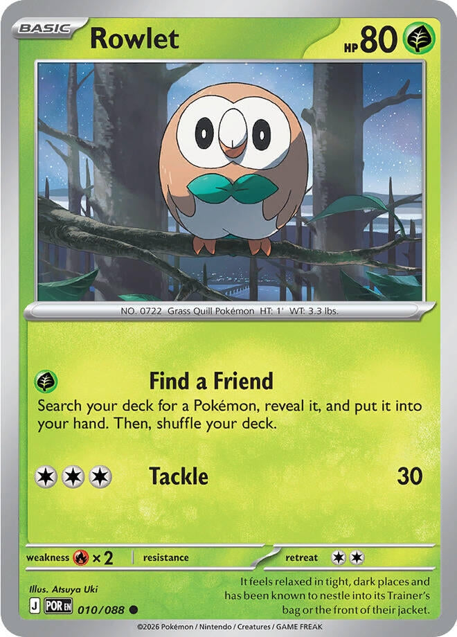 Rowlet (ME03: Perfect Order) (010/088)
